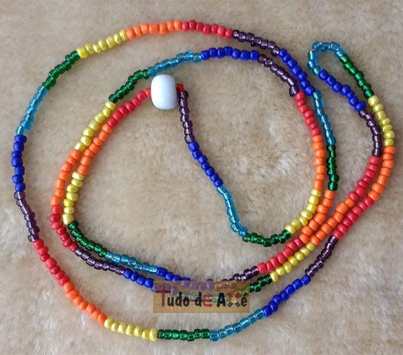 Guia/Fio de Conta do povo cigano 7 cores