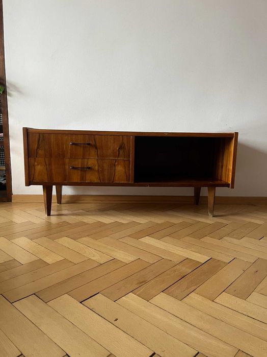 Komoda niska jamnik, vintage z PRL