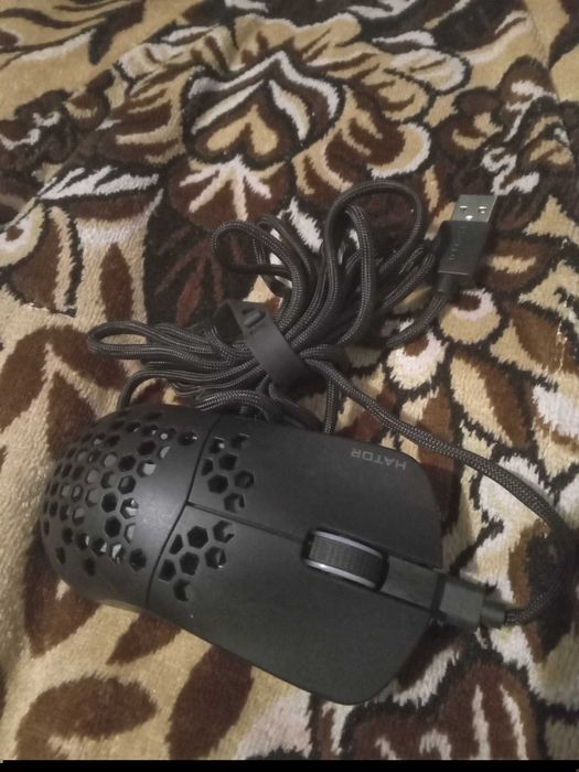 Ігрова миша бездротова HATOR Stellar PRO Wireless black (HTM550)