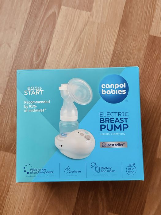 НОВИЙ Молоковідсмоктувач Canpol Babies EasyStart електричний