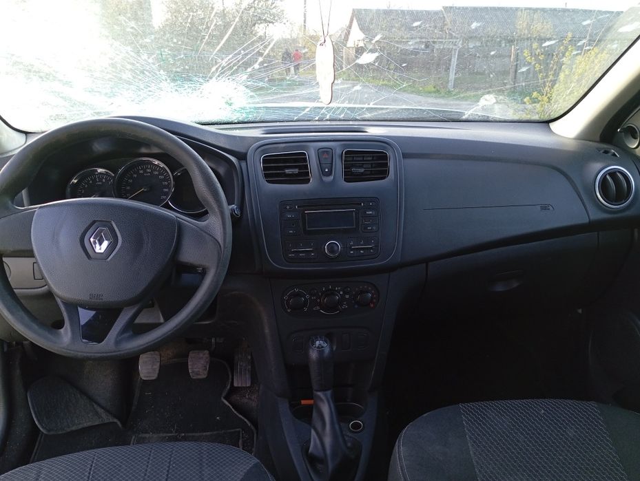 Разборка Renault Logan 2 2013-2020г 1.2 бензин D4F белый цвет OV369