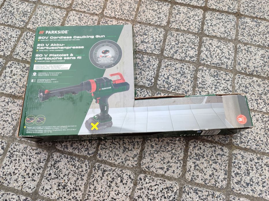 Pistola de silicone a bateria PARKSIDE