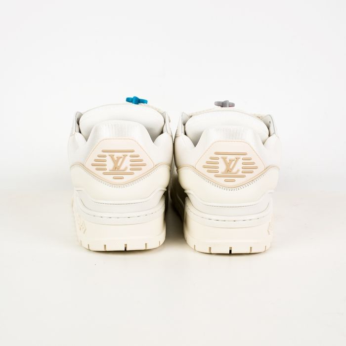 Louis Vuitton LV Trainer Maxi White - Tam 45 (Completo + NFC)