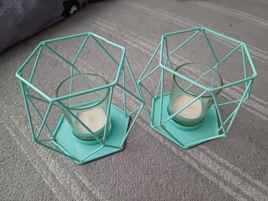 Świeczniki na podgrzewacze tealight