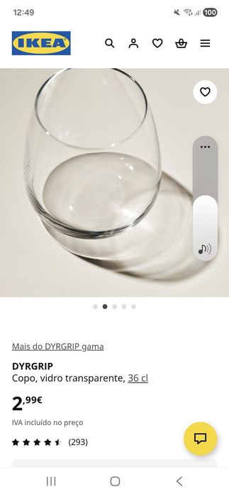 Copos IKEA de vidro444559193581168641