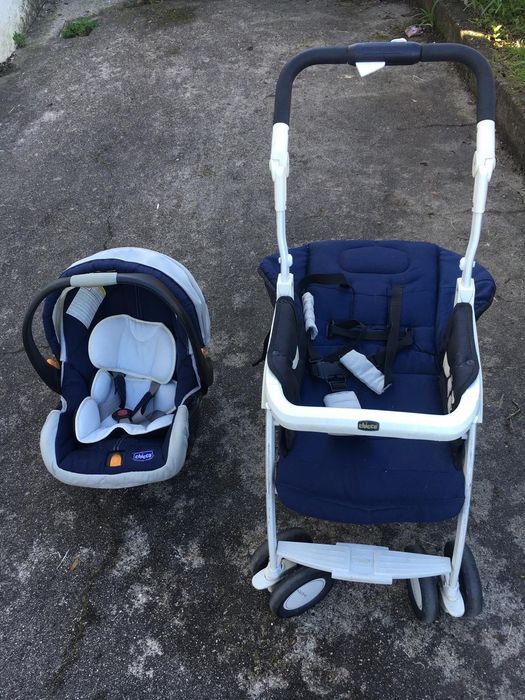 Carrinho e ovo CHICCO DUO como novo