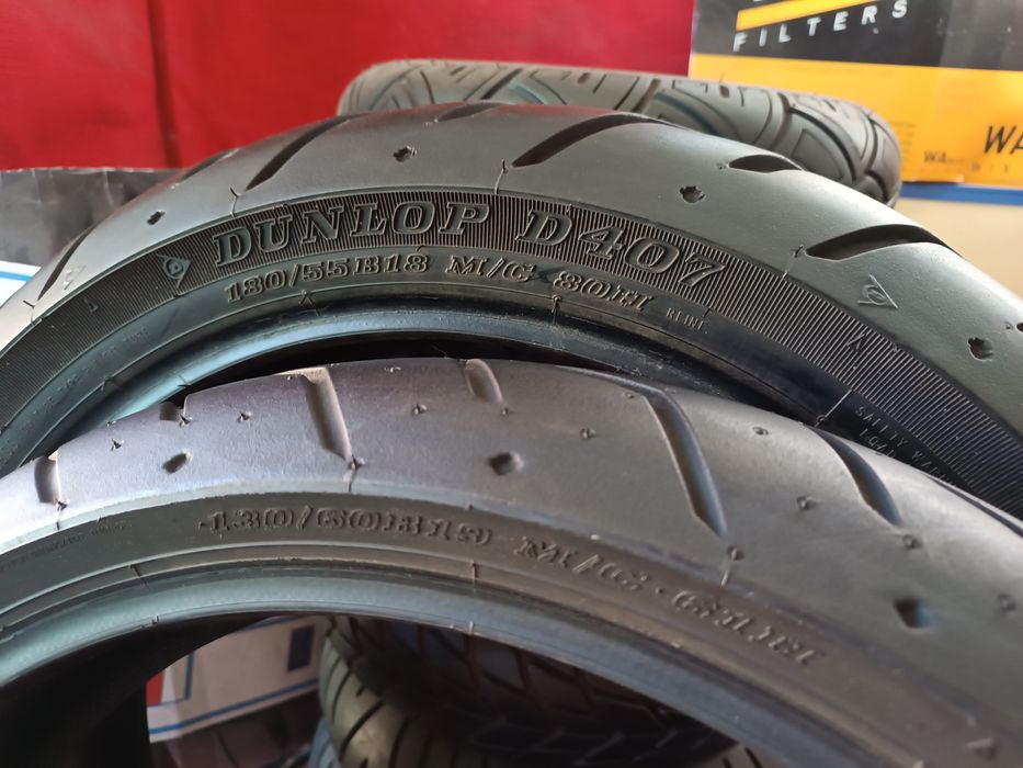 Мото шина 130/60В19+180/55R18 Metzeler з Німеччини 2022рік