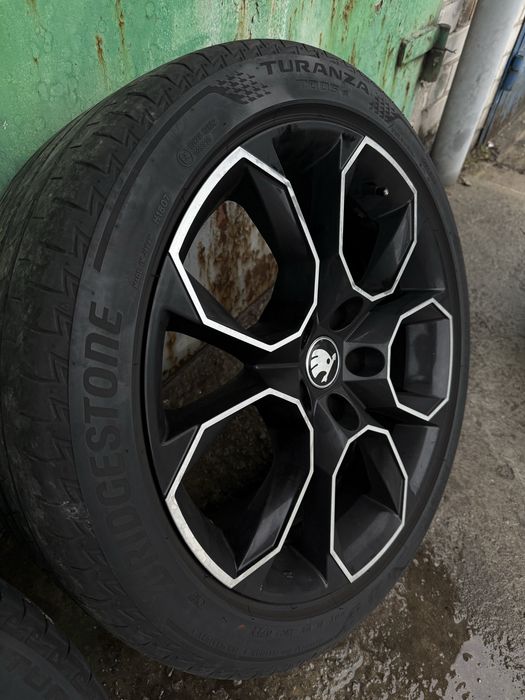 Титановые диски Skoda RS R18