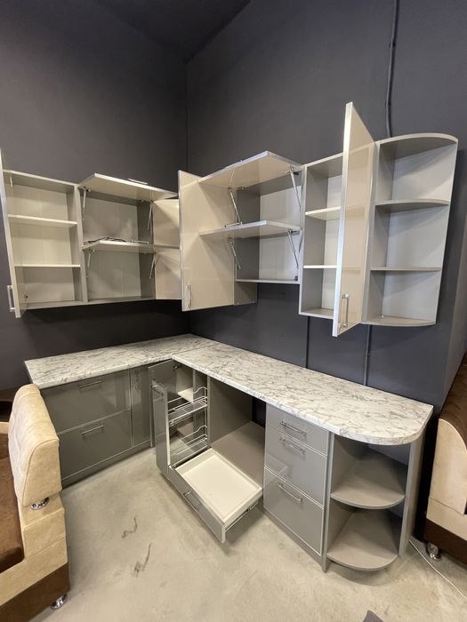 Нова Кухня 1.60х2.40 фарбований фасад