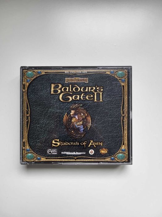 Baldur’s Gate II: Shadows of Amn PC CD BOX Stan Dobry Klasyk RPG