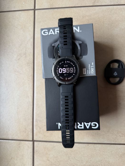 Garmin Fenix E 47mm Amoled Gwar. 26.06.2028r