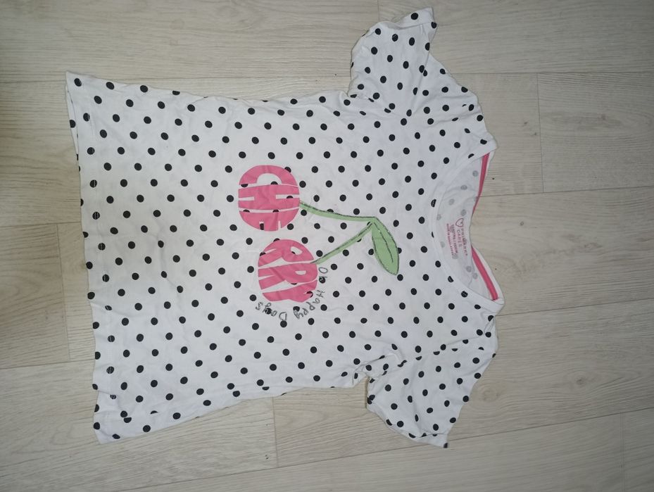 Футболка белая в точку