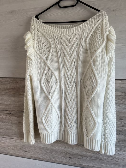 Biały Sweter Bocca