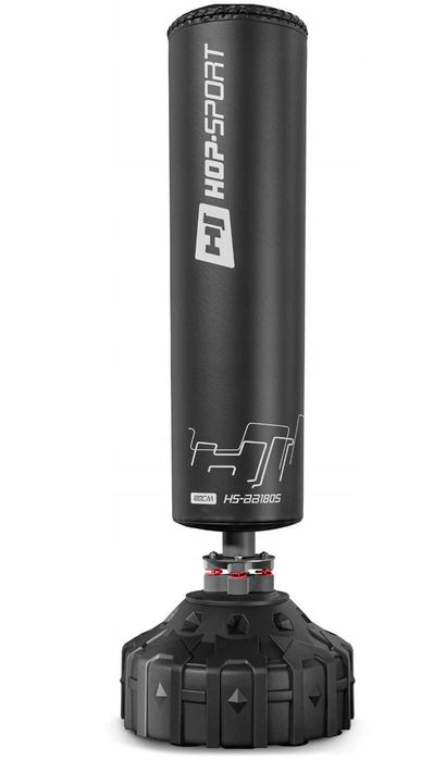 Worek treningowy stojący pełny 180cm bokserski system anti-shock