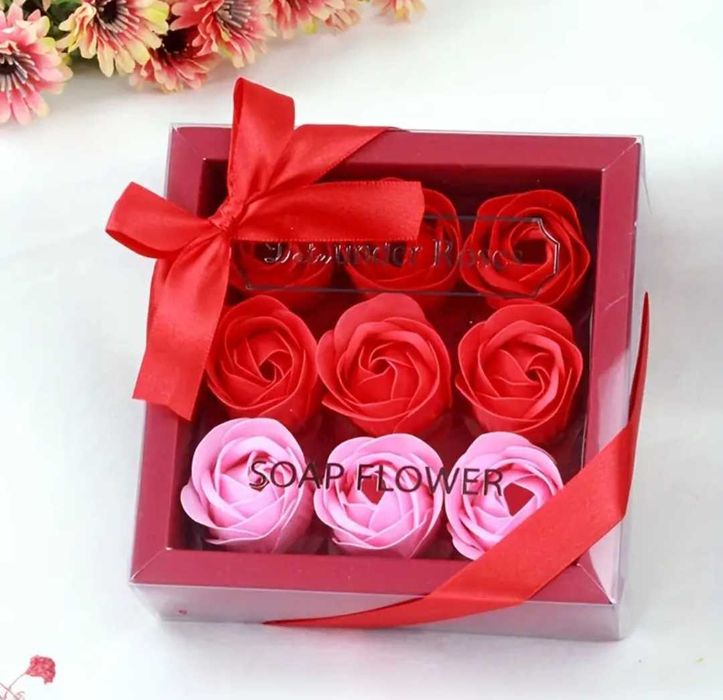 Eleganckie mydełka różane prezent