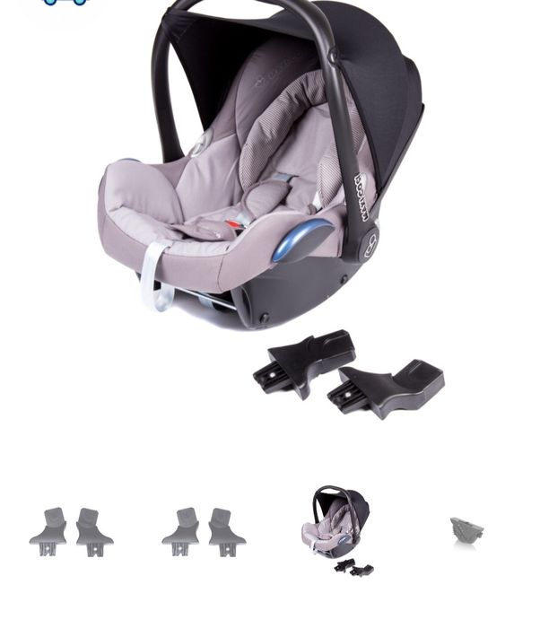 Fotelik maxi cosi z bazą do wpięcia