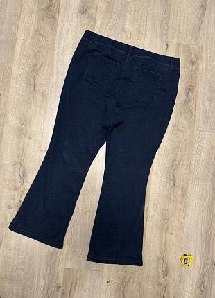 темно-сині джинси кльош супер батал sіmply be 24/6-7 xl