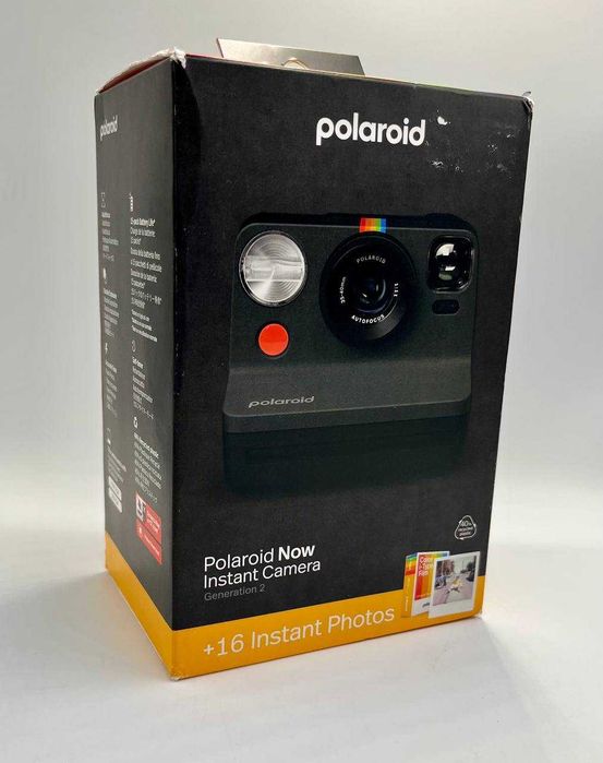 Фотокамера Polaroid Now/Now+ Generation 2 White/Black + гарантія 1 рік