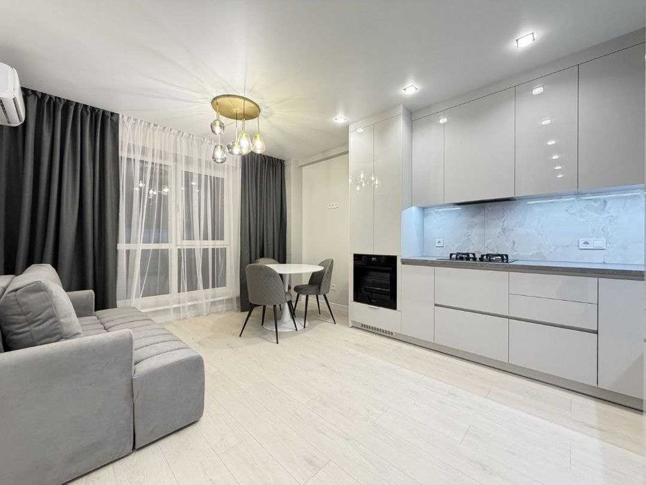 1-Кімнатна «На Щасливому» Нова! Готова, укомплектована! Є все!