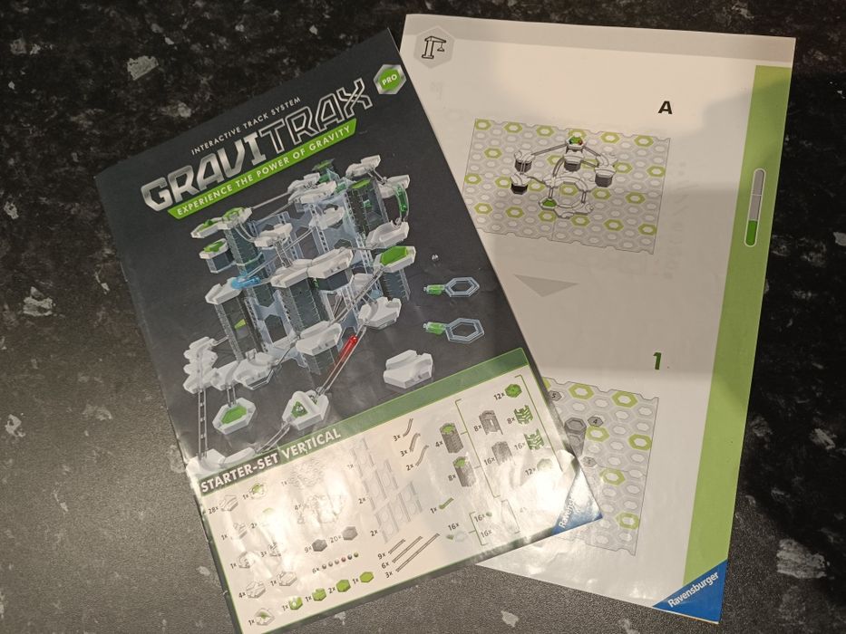 Gravitrax ! Pełna instrukcja do zestawu czarnego Starter-Set VERTICAL