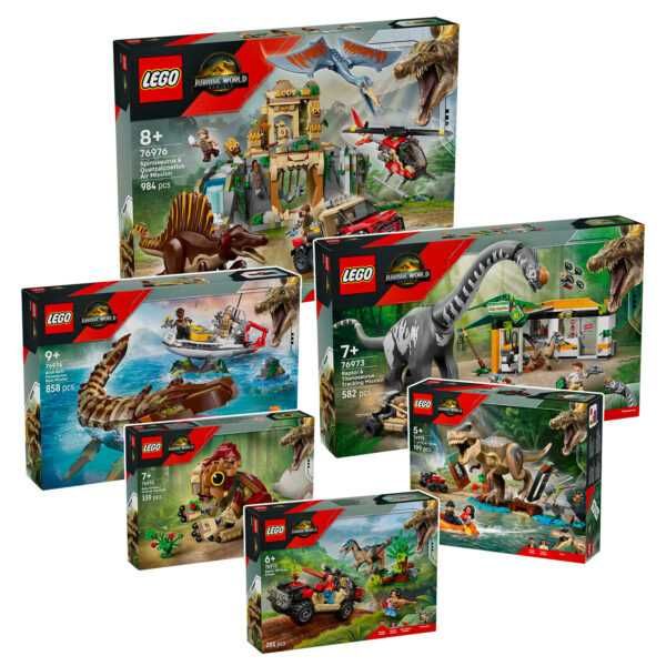 Конструктор LEGO Jurassic World 76970/76972/76973/76974/76975/76976