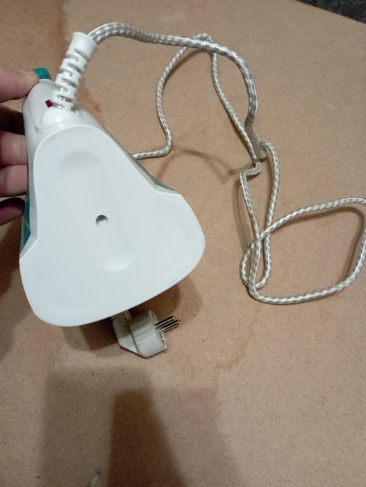 Електропраска Smart із парогенератором, біло бірюзовий