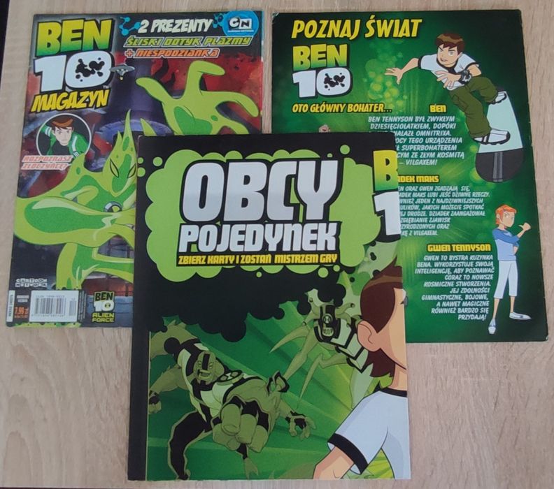 BEN 10 - gazetki, magazyny CN.