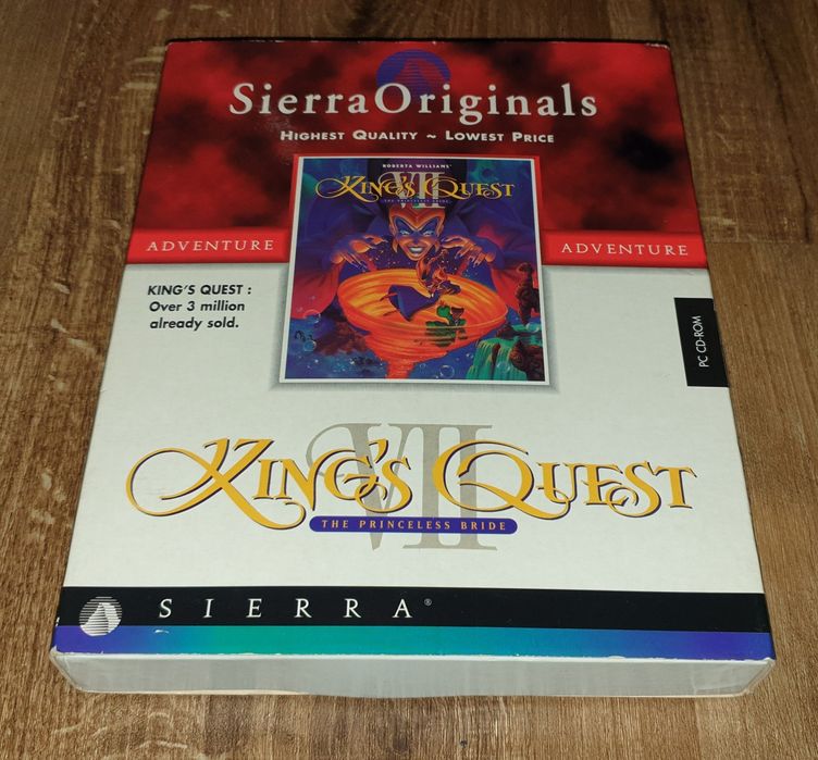 King's Quest VII - Eng - Big box - gra PC - Sierra Originals