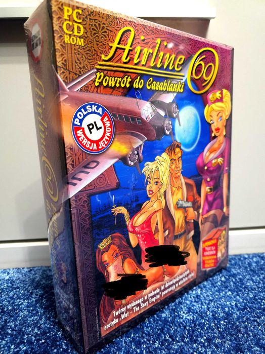 Airline 69 Powrót Do Casablanki  - Big Box - PC PL Dubbing 2003r