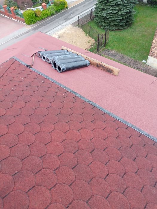 Dekarz, roboty dekarskie, dachy, rynny, kominy, papa 5.2 naprawa dachu