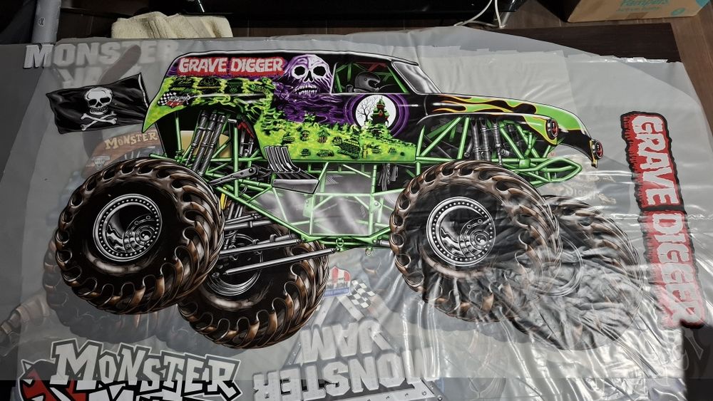 Naklejki na ścianę Monster Jam Monster Trucks