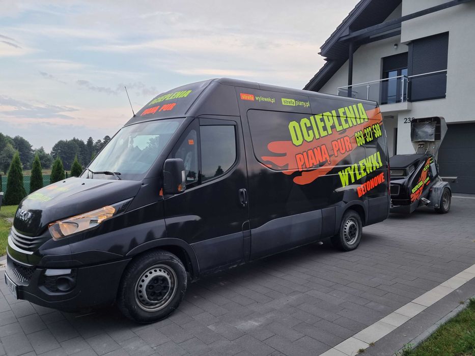 Wylewki maszynowe PIANA PUR agregatem mixokret betonowe Raszyn