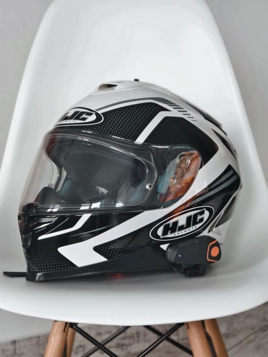 Kask HJC IS-17 + Interkom GRATIS! Stan Bardzo Dobry | Blenda | Pinlock