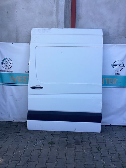 Дверка Відсувна Біла Volkswagen Crafter Mercedes Sprinter 906 Двері
