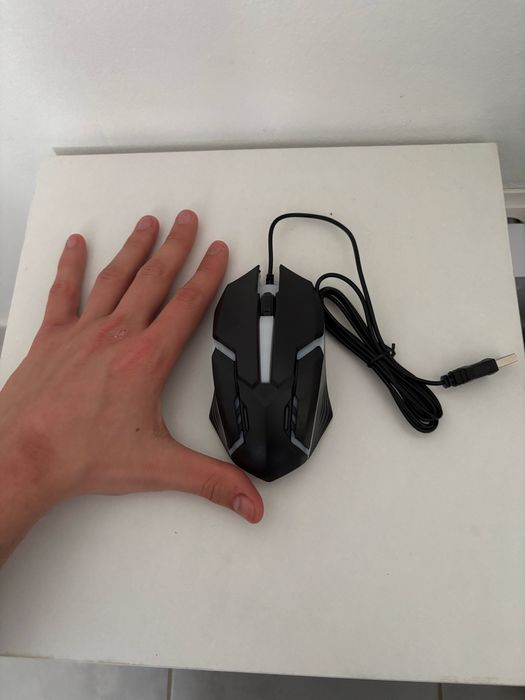 Rato Gaming USB com Luz LED446884597413324803
