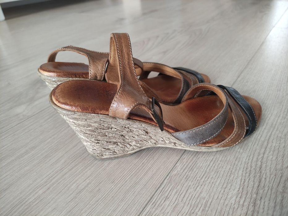 Sandały skórzane Lan-Kars rozmiar 36