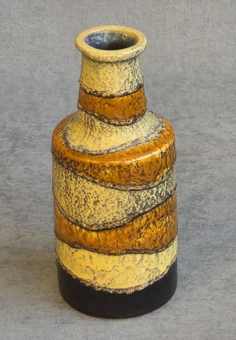 Wazon ceramiczny  Fat Lava lata 60-70.