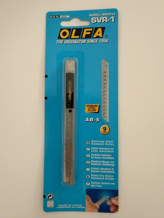 Caixa 6 X-atos Profissionais OLFA SVR-1 Inox (Novos)