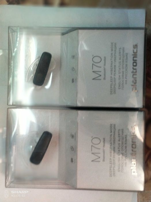 Bluetooth гарнитура  Plantronics М70