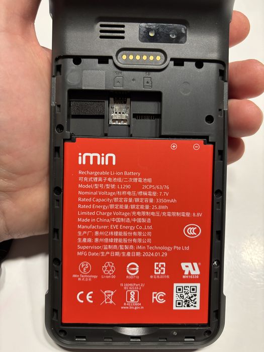 Wirtualna kasa fiskalna i terminal POS iMin 2 Pro