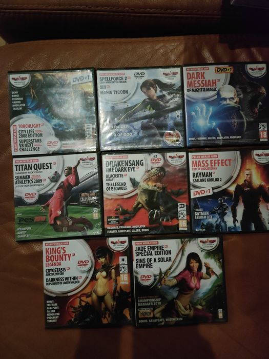 Zestaw Gier PC, Dark Messiah, Mass Effect, Spellforce 2, XIII, Mafia