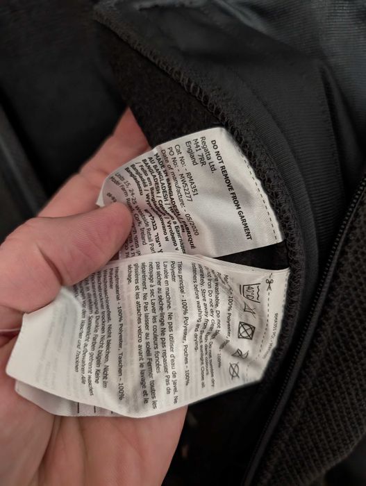 Мужская стеганая флисовая zip кофта Regatta, размер ММ