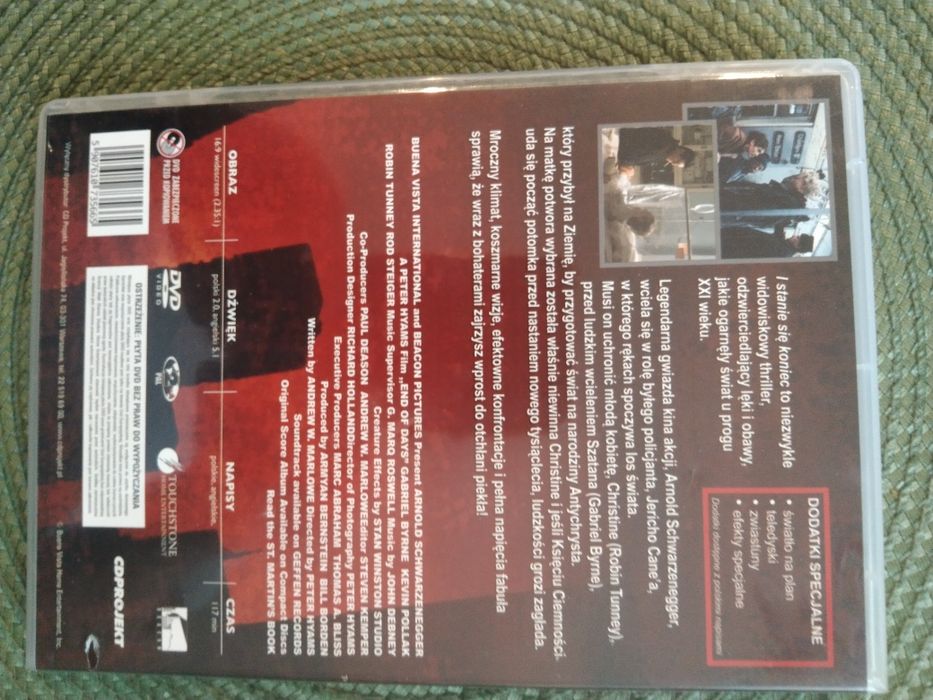 I stanie się koniec dvd