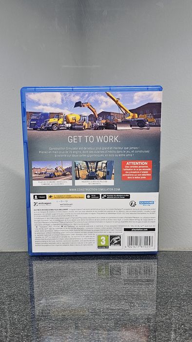 Construction Simulator PS5 PlayStation 5