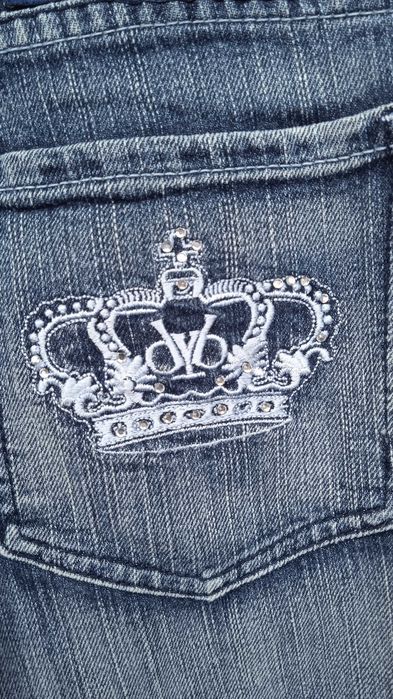 Victoria beckham Jeansy Straight Leg spodnie 31 made in usa dla dżagi