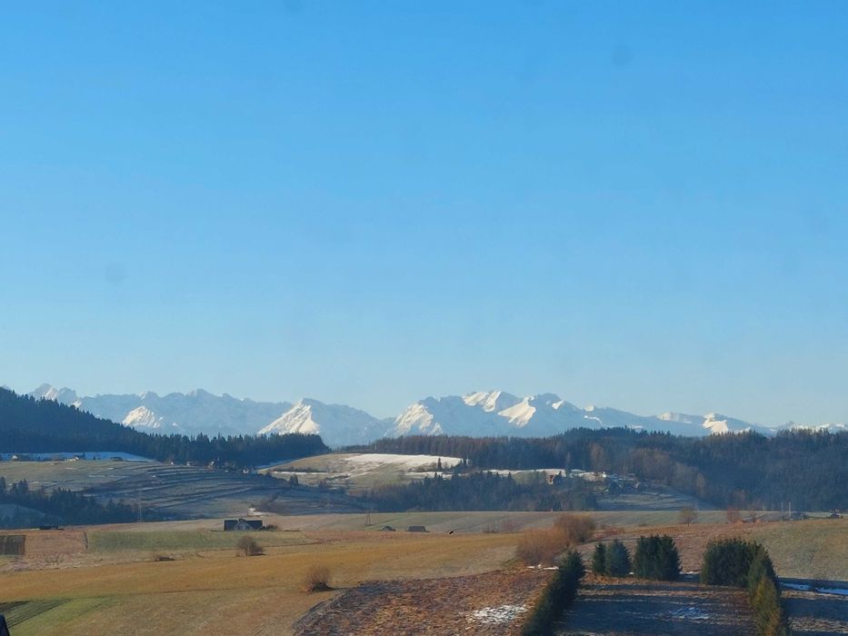 DOMEK W GÓRACH widok  na Tatry, Pieniny