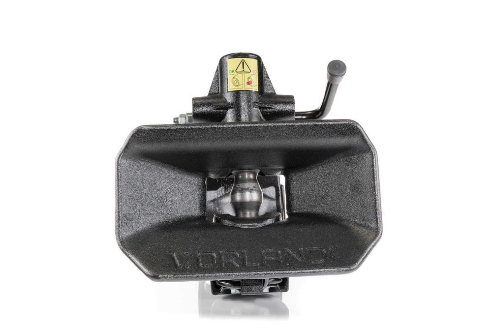 Zaczep do przyczepy tandem 50mm, sprzęg dyszlowy V. Orlandi, nowy!