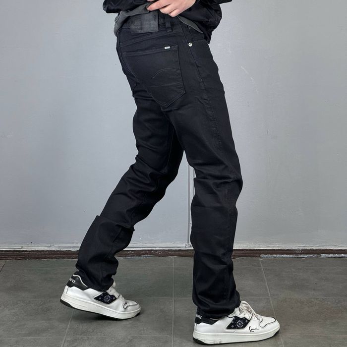 G Star Raw 3301 Straight Jeans джинси штаны джинсы штани брюки деним одяг одежда классические вощені прямые ваксованые ж стар рав плотные вакс 628