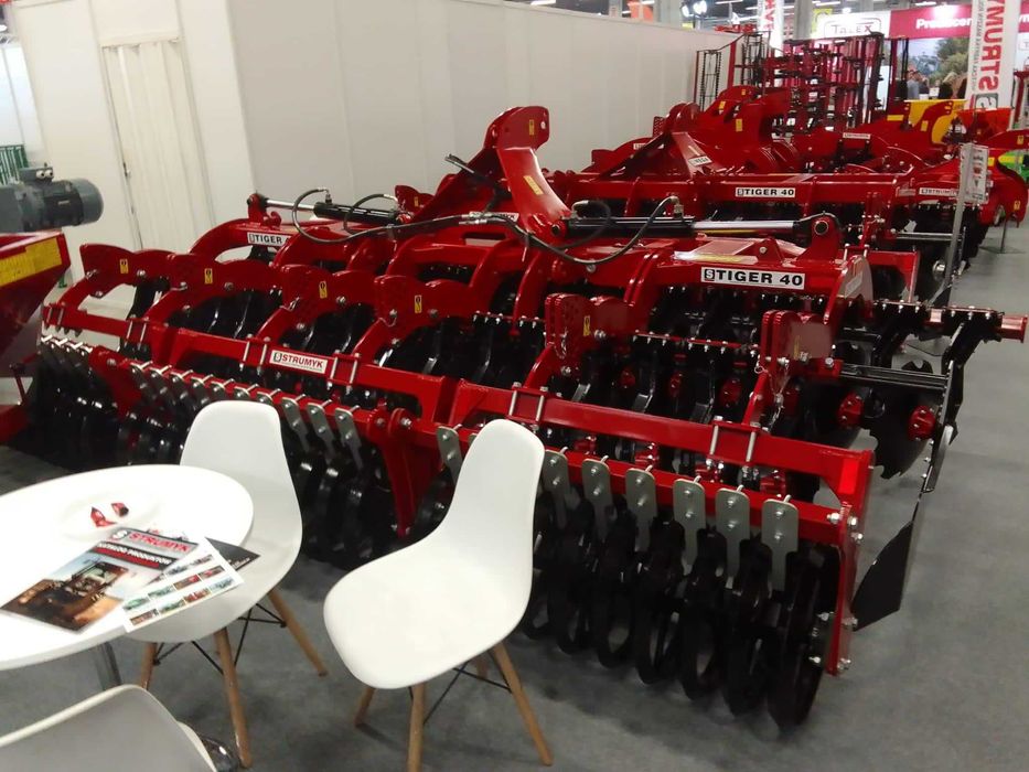 Brona Hydrauliczna 4m TIGER II Strumyk transport Brona talerzowa