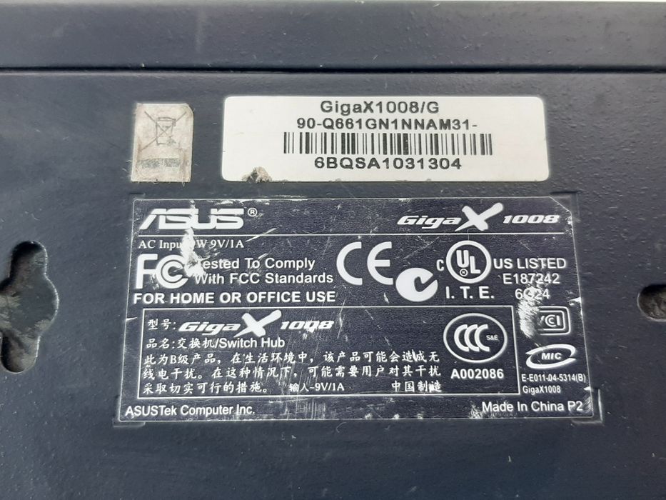 Комутатор Asus GigaX 1008